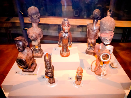 Artifacts in an English Museum