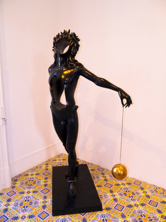 The Art of Salvador Dali in Italian Exhibitionのeditorial素材