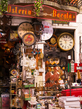 Junk Shop in Malcesine on Lake Garda Italy