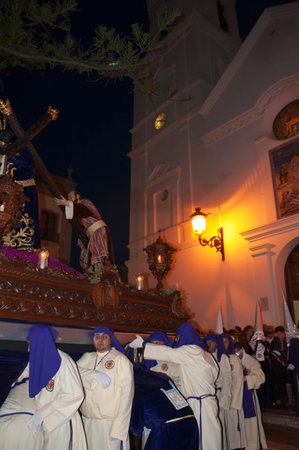 Easter Processions in Nerja Andalucia Spain