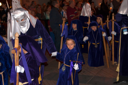 Easter Processions in Nerja Andalucia Spain