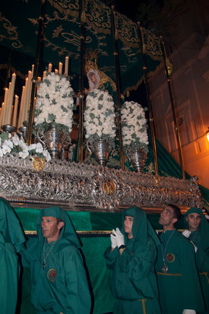 Easter Processions in Nerja Andalucia Spain
