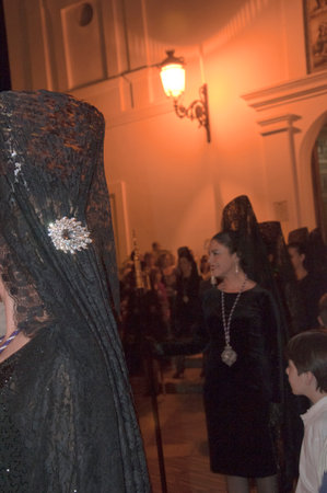 Good Friday Easter Processions in Nerja Andalucia Spainのeditorial素材