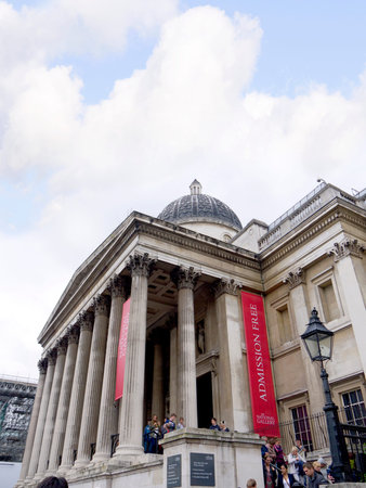 National Portrait Gallery in London Englandのeditorial素材
