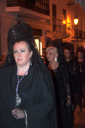 Good Friday Easter Processions in Nerja Andalucia Spain