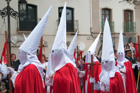 Easter Sunday Processions in Nerja Andalucia Spain