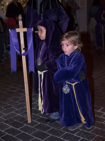 Good Friday Easter Processions in Nerja Andalucia Spainのeditorial素材