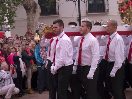Easter Sunday Processions in Nerja Andalucia Spain
