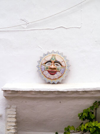 Decoration house in Frigiliana Andalucia Spainの写真素材