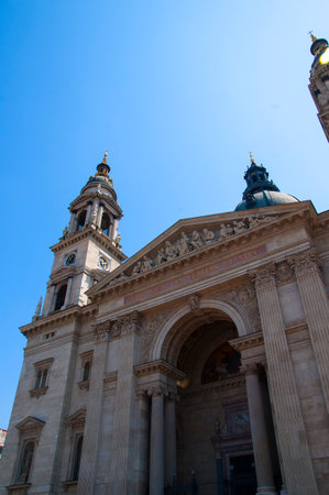 St Stephan Cathedral in Budapest Hungaryのeditorial素材