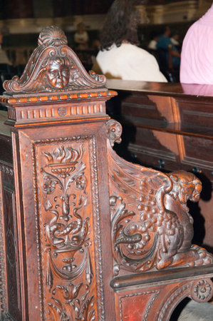 St Stephan Cathedral in Budapest Hungaryのeditorial素材