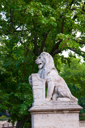 Vajdahunyad Castle in the City Park in Budapest Hungaryのeditorial素材