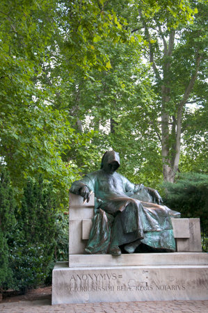 Vajdahunyad Castle in the City Park in Budapest Hungaryのeditorial素材