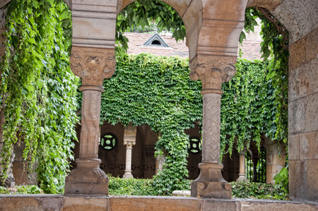 Vajdahunyad Castle in the City Park in Budapest Hungaryのeditorial素材