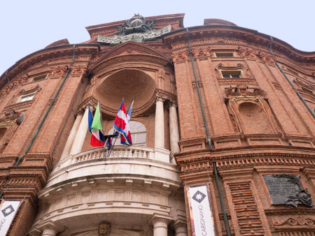 The Museum of the Risorgimento in Turin Italyのeditorial素材