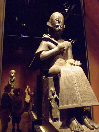 Pharaohin the  Egyptian Museum in Turin, Italy