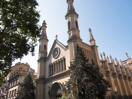 Church in Turin Italyのeditorial素材