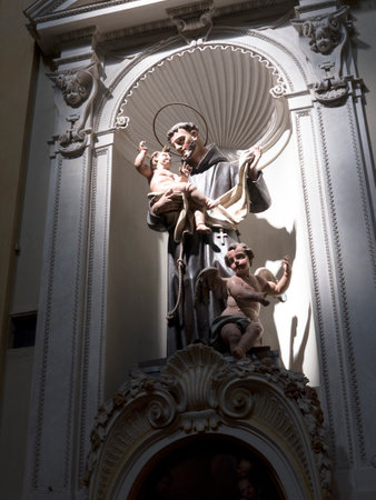 Capucin Church that overlooks Turin in Italyのeditorial素材