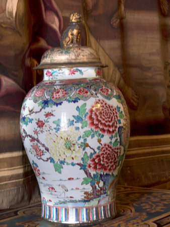 Large Vase in the Royal Palace in Turin Italyのeditorial素材