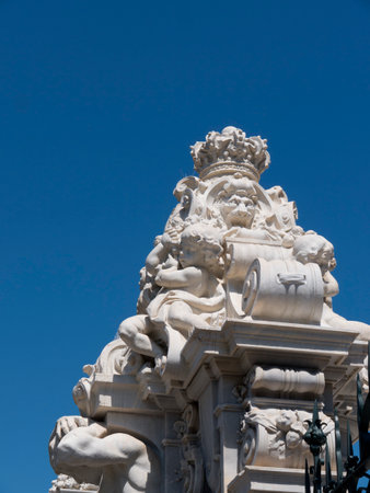 The Royal Palace in Turin Italyのeditorial素材