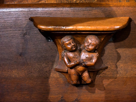 Exhibits in a religious Museum in Turin Italyのeditorial素材