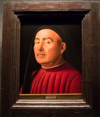 Exhibits in a religious Museum in Turin Italyのeditorial素材