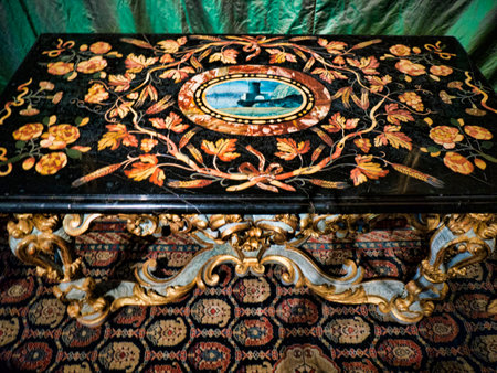 The Venaria Reale or the Reggia a royal hunting lodge on the outskirts  of Turin Italyのeditorial素材