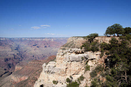 Grand Canyon View from the South Rim in Arizona USAの写真素材