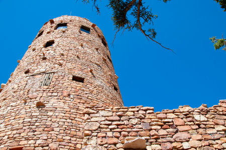 Desert View Watchtower was built in 1932 and is one of Mary Jane Colter\\\\\\\\のeditorial素材