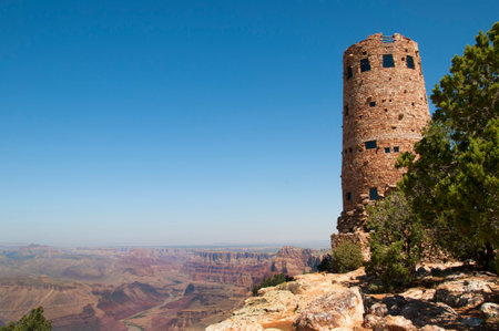 Desert View Watchtower was built in 1932 and is one of Mary Jane Colter\\\\\\\\のeditorial素材