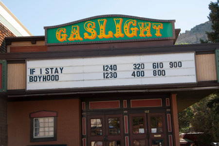 Old Cinema on the Main Street of Durango Colorado USA