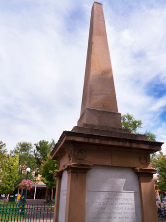 Town Square Gardens in Santa Fe New Mexico USAのeditorial素材
