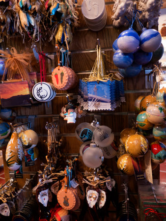 Old Town of Albuquerque with its many galleries in New Mexico USAのeditorial素材