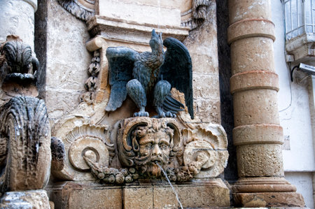 Architecture in Valletta on the island of Maltaのeditorial素材