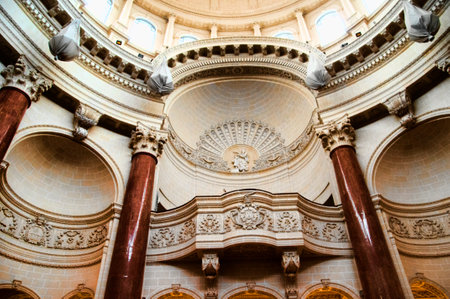 The Carmelite Church in Valleta on the island of Maltaのeditorial素材
