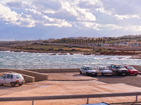 Ferryport to Gozo on Maltaのeditorial素材