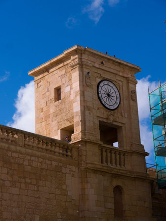 The Citadel at Victoria on the Maltese island of Gozoのeditorial素材