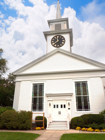 Church in Hyannisport Barnstable Cape Cod Massachusetts USAのeditorial素材