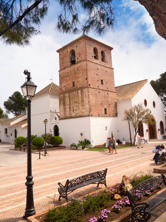 Mijas is one of the beautiful white villages in the Mountains above the Costa Del Sol in Spainのeditorial素材