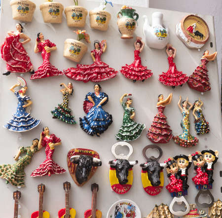 Tourist Items in Mijas Andalucia Spainの写真素材