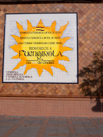 Advertising in Fuengirola Spainのeditorial素材