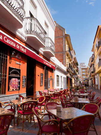 Fuengirola is a large resort town on the Costa del Sol in the province of Mlaga  Spainのeditorial素材