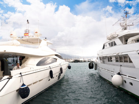 Puerto Banus on the Costa Del Sol Andalucia Spain.のeditorial素材