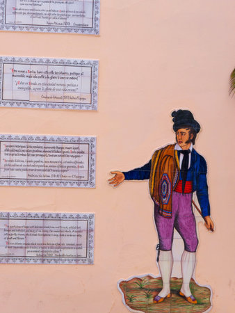 Ronda a mountain village in Andalucia sited high above a Gorge in the Mountains above the Costa del Sol in Spainのeditorial素材