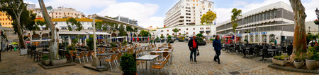 Casemates Square on the Rock of Gibraltarのeditorial素材