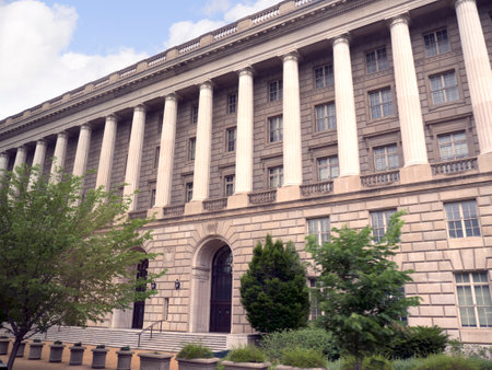 Monumental Buildings in Washington DC in the USAのeditorial素材