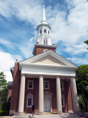 The Town of Gettysberg Pennsylvania USAのeditorial素材