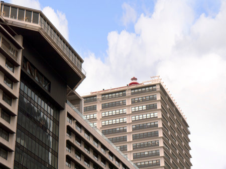 Waterfront hotels in Louisville Kentucky USAのeditorial素材