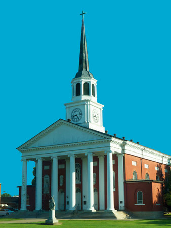 Typical Church in Kentucky USAのeditorial素材