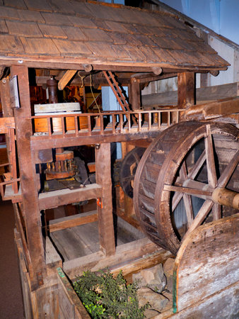 Display in the Museum of Appalachia Clinton Tennesee USAのeditorial素材